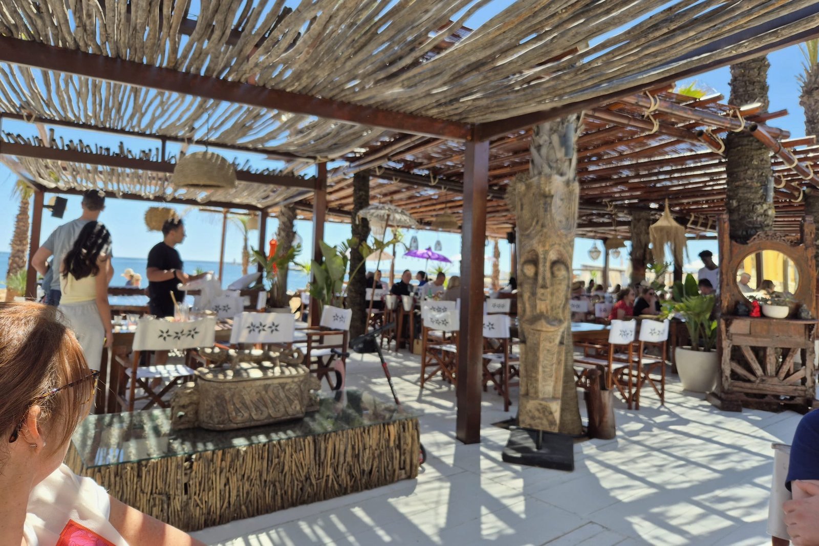 Restaurantterrasse in Carvoeiro